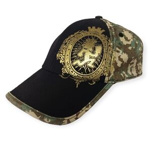 Crazy Y2k Insane Clown Posse Juggalo Camo Fitted Baseball Cap - OSFM